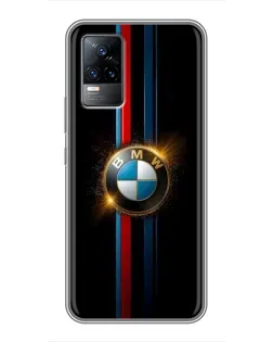 Чохол для Vivo V21E з картинкою «BMW M-Power неон»