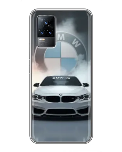Чохол для Vivo V21E з картинкою «BMW в білому диму» Чохол для Vivo V21E з картинкою «BMW в білому диму»
