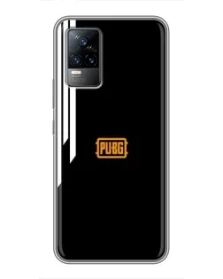 Чохол для Vivo V21E з картинкою «PUBG — вертикальні лінії»
