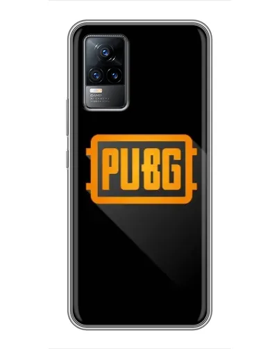 Чохол для Vivo V21E з картинкою «PUBG — рамка лого»