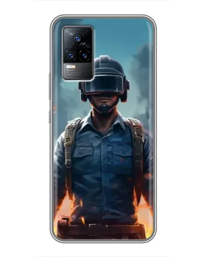 Чохол для Vivo V21E з картинкою «PUBG — реалістичний герой»