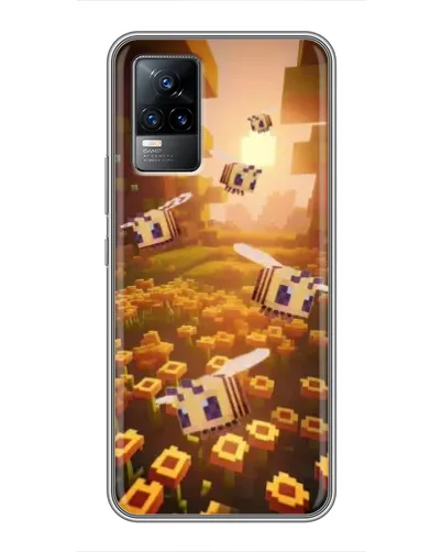 Чохол для Vivo V21E з картинкою «Поле соняшників»