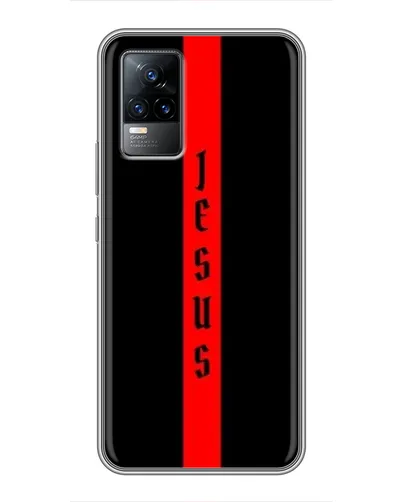 Чохол для Vivo V21E з картинкою «Червона лінія віри» Чохол для Vivo V21E з картинкою «Червона лінія віри»