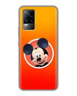 Чехол для Vivo V21E с картинкой «Mickey в круге» Чехол для Vivo V21E с картинкой «Mickey в круге»