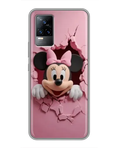 Чехол для Vivo V21E с картинкой «Минни сквозь стену»