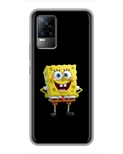 Чехол для Vivo V21E с картинкой «Классический Губка Боб»
