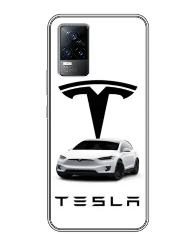 Чохол для Vivo V21E з картинкою «Tesla White Style» Чохол для Vivo V21E з картинкою «Tesla White Style»