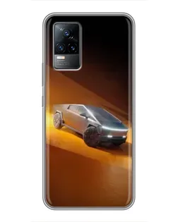 Чохол для Vivo V21E з картинкою «Cybertruck у пустелі» Чохол для Vivo V21E з картинкою «Cybertruck у пустелі»