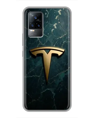 Чохол для Vivo V21E з картинкою «Мармурова Tesla Gold» Чохол для Vivo V21E з картинкою «Мармурова Tesla Gold»