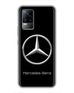 Чохол для Vivo V21E з картинкою «Mercedes Silver Logo»