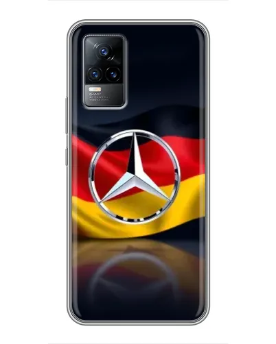Чохол для Vivo V21E з картинкою «Mercedes — прапор Німеччини» Чохол для Vivo V21E з картинкою «Mercedes — прапор Німеччини»