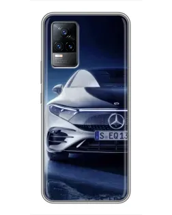 Чохол для Vivo V21E з картинкою «Mercedes EQ — майбутнє»