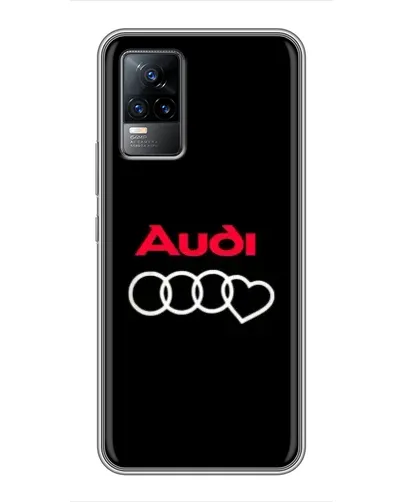 Чохол для Vivo V21E з картинкою «Логотип Audi Heart» Чохол для Vivo V21E з картинкою «Логотип Audi Heart»