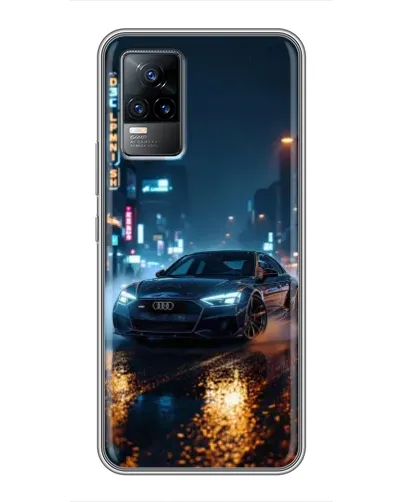 Чохол для Vivo V21E з картинкою «Нічне місто та Audi» Чохол для Vivo V21E з картинкою «Нічне місто та Audi»