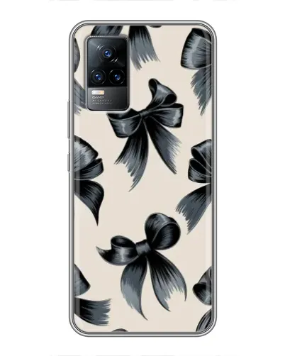 Чехол для Vivo V21E с картинкой «Банты Coquette»