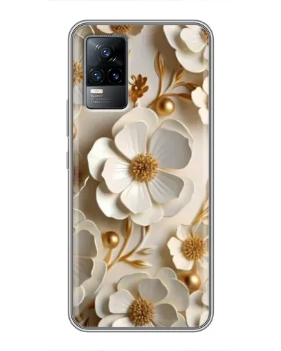 Чохол для Vivo V21E з картинкою «Білі паперові квіти» Чохол для Vivo V21E з картинкою «Білі паперові квіти»