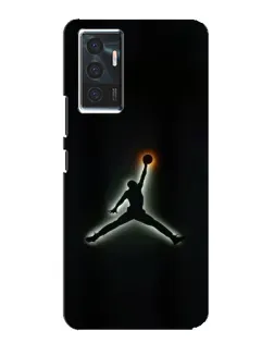 Чехол для Vivo V23e с картинкой «Jordan Gradient Logo» Чехол для Vivo V23e с картинкой «Jordan Gradient Logo»