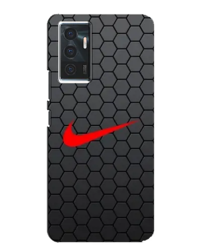 Чехол для Vivo V23e с картинкой «Nike — карбоновая сетка» Чехол для Vivo V23e с картинкой «Nike — карбоновая сетка»