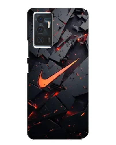 Чехол для Vivo V23e с картинкой «Nike — эффект разломов» Чехол для Vivo V23e с картинкой «Nike — эффект разломов»