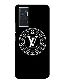 Чехол для Vivo V23e с картинкой «LV — печать стиля»