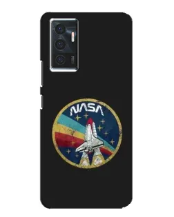 Чехол для Vivo V23e с картинкой «NASA — эмблема миссии» Чехол для Vivo V23e с картинкой «NASA — эмблема миссии»