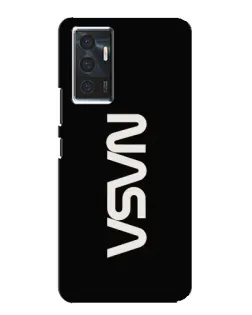Чехол для Vivo V23e с картинкой «NASA — вертикальный логотип» Чехол для Vivo V23e с картинкой «NASA — вертикальный логотип»