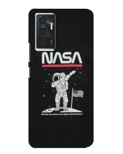 Чехол для Vivo V23e с картинкой «NASA — шагаем по Луне» Чехол для Vivo V23e с картинкой «NASA — шагаем по Луне»