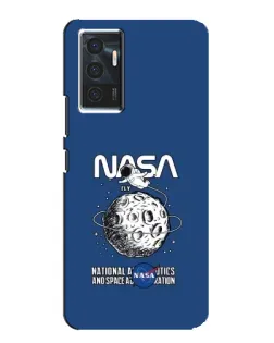 Чехол для Vivo V23e с картинкой «NASA — лунная миссия» Чехол для Vivo V23e с картинкой «NASA — лунная миссия»
