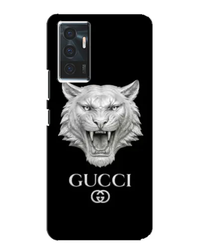 Чехол для Vivo V23e с картинкой «Gucci — серебряный лев» Чехол для Vivo V23e с картинкой «Gucci — серебряный лев»
