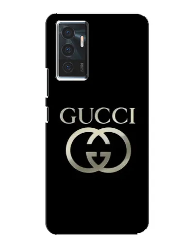Чехол для Vivo V23e с картинкой «Gucci — золото на черном» Чехол для Vivo V23e с картинкой «Gucci — золото на черном»