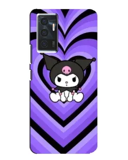 Чехол для Vivo V23e с картинкой «Kuromi и фиолетовые сердца» Чехол для Vivo V23e с картинкой «Kuromi и фиолетовые сердца»