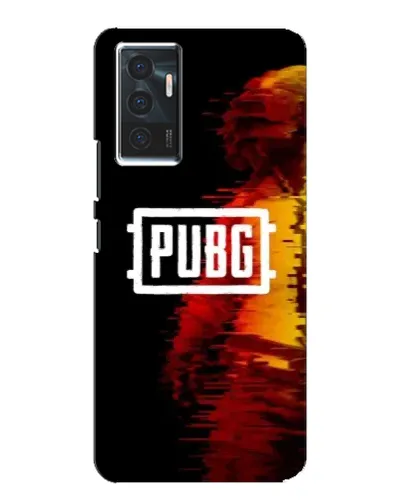 Чехол для Vivo V23e с картинкой «Яркий логотип PUBG»