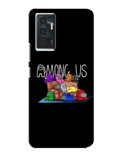 Чехол для Vivo V23e с картинкой «Логотип Among Us» Чехол для Vivo V23e с картинкой «Логотип Among Us»