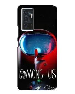 Чохол для Vivo V23e з картинкою «Червоний імпостер — макро» Чохол для Vivo V23e з картинкою «Червоний імпостер — макро»