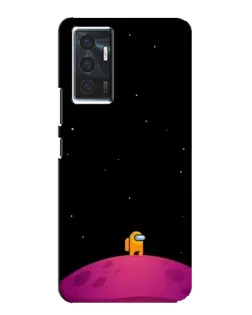 Чохол для Vivo V23e з картинкою «Самотній герой на планеті» Чохол для Vivo V23e з картинкою «Самотній герой на планеті»
