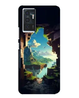 Чехол для Vivo V23e с картинкой «Вид из пещеры» Чехол для Vivo V23e с картинкой «Вид из пещеры»