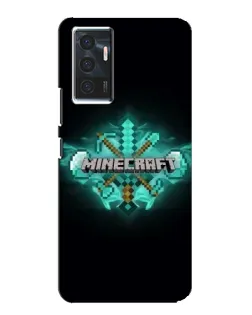 Чехол для Vivo V23e с картинкой «Minecraft Diamond лого» Чехол для Vivo V23e с картинкой «Minecraft Diamond лого»