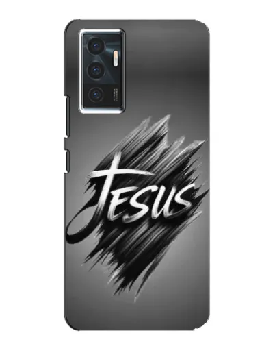 Чехол для Vivo V23e с картинкой «Надпись Jesus Graffiti» Чехол для Vivo V23e с картинкой «Надпись Jesus Graffiti»