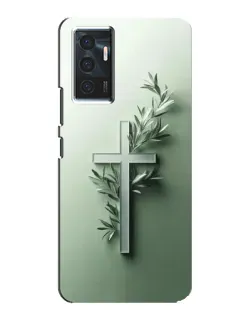 Чехол для Vivo V23e с картинкой «Оливковая ветвь»