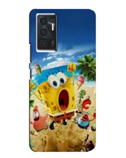 Чехол для Vivo V23e с картинкой «Развлечения на пляже»