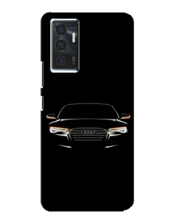 Чохол для Vivo V23e з картинкою «Audi — нічний контур»