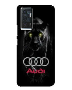 Чохол для Vivo V23e з картинкою «Пантера та Audi»