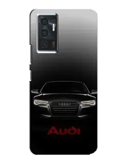 Чохол для Vivo V23e з картинкою «Audi — градієнтний контур»