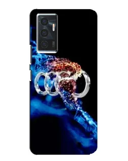 Чохол для Vivo V23e з картинкою «Енергія лого Audi»