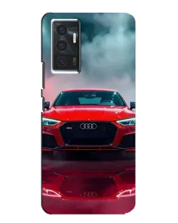 Чохол для Vivo V23e з картинкою «Audi RS — червоний стиль»