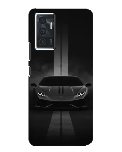 Чехол для Vivo V23e с картинкой «Lamborghini симметрия дорог»