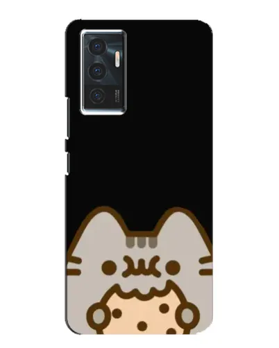 Чехол для Vivo V23e с картинкой «Пушин на черном» Чехол для Vivo V23e с картинкой «Пушин на черном»