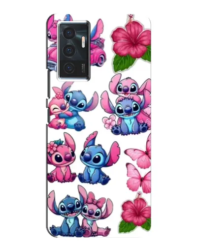 Чехол для Vivo V23e с картинкой «Стикеры Stitch и Angel» Чехол для Vivo V23e с картинкой «Стикеры Stitch и Angel»