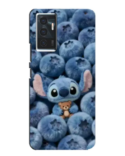 Чехол для Vivo V23e с картинкой «Стич и голубика» Чехол для Vivo V23e с картинкой «Стич и голубика»