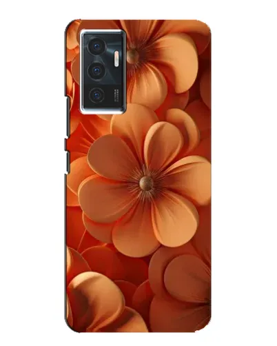 Чехол для Vivo V23e с картинкой «Оранжевый макро цветок» Чехол для Vivo V23e с картинкой «Оранжевый макро цветок»